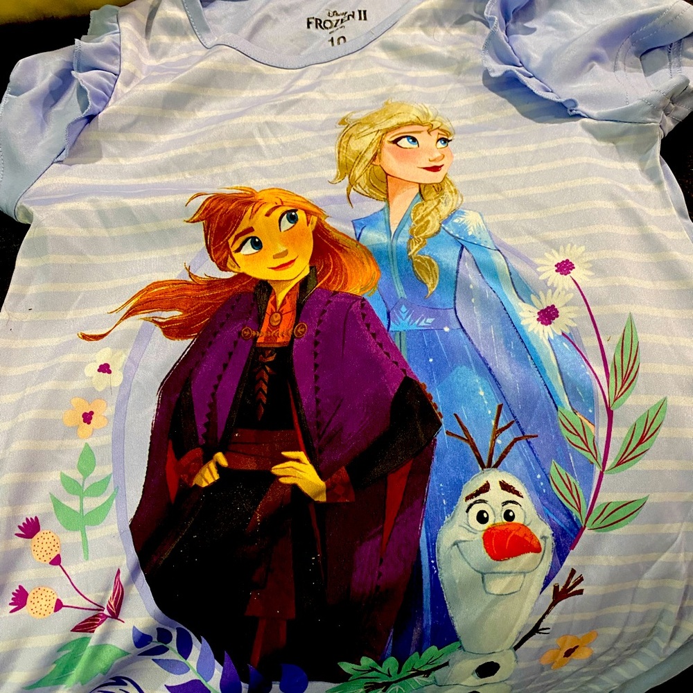 Frozen pajamas